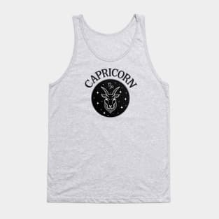 Capricorn Star Sign Zodiac Horoscope Cheeky Witch® Tank Top